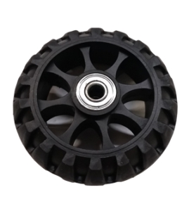in-line skate treaded wheel